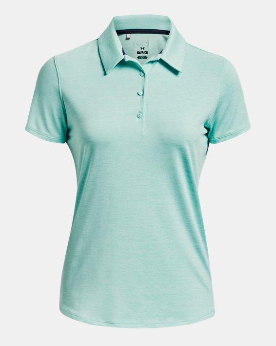 Women's UA Playoff Polo in Blue image number 4
